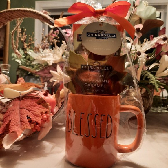 Rae Dunn and Ghirardelli Other - Rae Dunn Blessed mug gift set